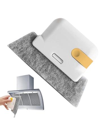 Window Sill Cleaner Tool | Window Groove Cleaning Brush Tool Hand Held Sill Cleaner Sponge 2 in 1 for Door & Window Track Gyouza