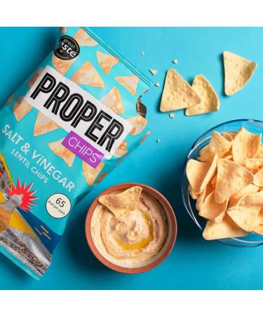  Gift Idee Gluten Free Lentil Chips 14g - Vegan Chips - BBQ Vinegar & Salt Healthy Low Calorie Snack Box for Kids Lunch Party and Night Out (32 Count) - Buy Online on GoSupps.com