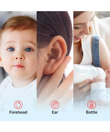 ThermoPRO 3-in-1 Thermometer for Kids & Adults | Accurate Forehead Ear & Bottle Thermometer by SonoHealth - Fast International Shipping - Buy Online on GoSupps.com