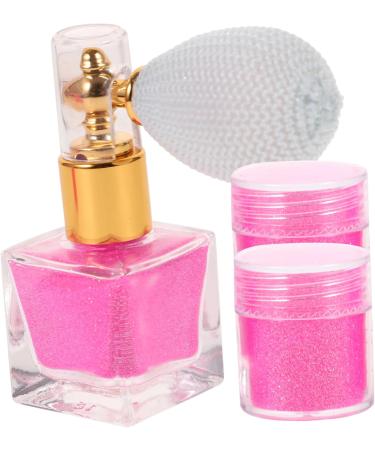 Beavorty 2 Sets Glitter powder body powder pink powder shimmer powder sparkle powder spray body glitter As Shown 2x2pcs 7.4X6.8CMx2pcs - Buy Online on GoSupps.com