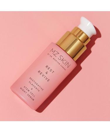 MZ Skin Rest & Revive Night Serum with Placenta & Stem Cell, Hyaluronic Acid - Anti-Aging Skin Care - Buy Online on GoSupps.com