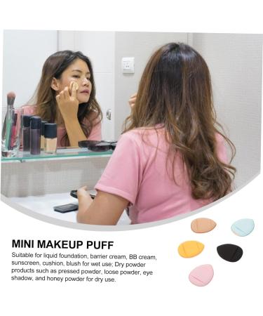 1 Set of 5 Finger Puff Fluffy Makeup Puff Powder Foundation Puff Makeup Powder Puff Makeup Puff Face Sponges Powder Puff Make-Up Face Powder Puff Small - Buy Online on GoSupps.com