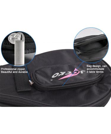 SOCKO Table Tennis Bag 8202 - Orange | Water-Resistant & Durable - Buy Online on GoSupps.com