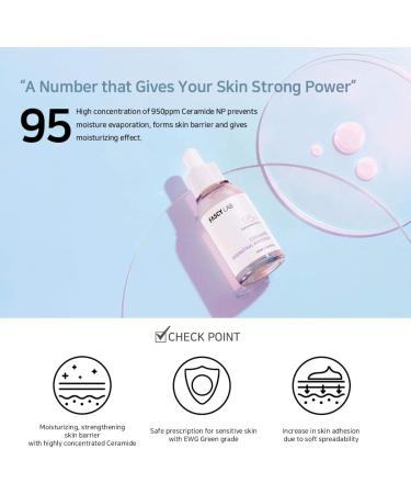 FASCY Lab Ampoule Korean Moisturizer - Cermaide Ampoule For Sensitive Skin Hypoallergenic Safe Ingredients Made In Korea (30 ml / 1.01 fl.oz) - Buy Online on GoSupps.com