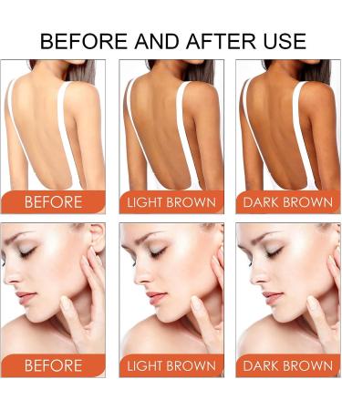 Wangjiahua Eelhoe Tanning Gel - Intensive Brown Premium Accelerator Cream for Sunbeds & Outdoor Sun - 2PCS Set - Buy Online on GoSupps.com