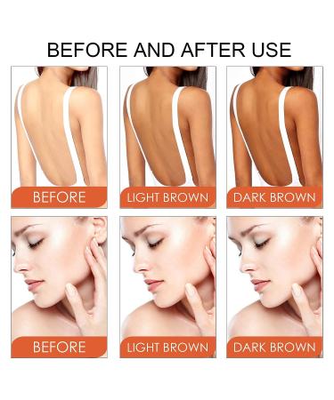 Eelhoe Intensive Tanning Gel Set - Premium Brown Accelerator Cream for Sunbeds & Outdoor Sun - Buy Online on GoSupps.com