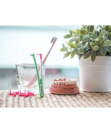 WINGBRUSH Interdental Brush Refill Set - 8 M/L (ISO 3) | Interchangeable Brushes + Travel Case | Featured in The Lion's Den - Shop Now! - Buy Online on GoSupps.com