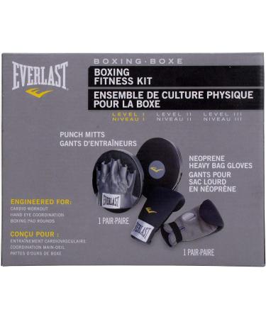 Everlast 3010 Boxing Fitness Kit in Black/Grey - Get Fit with Style - Buy Online on GoSupps.com