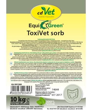 EquiGreen ToxiVet 10 kg - Premium Detox Formula for Horses | International Shipping Available - Buy Online on GoSupps.com