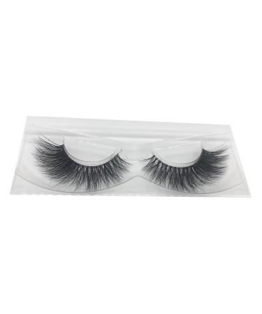 Alluring 3D Mink Lashes Reusable Strip 100% Siberian Mink Fur False Eyelashes Hand-made Natural Style Cruelty Free F210