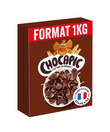 NEST. C r ales Chocapic au Chocolat Croquant Gourmand pour un Petit-D jeuner nergisant (Bo te 1 kg) - Lot de 3 - vendu par Lot
