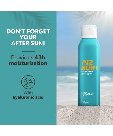 Piz Buin Moisturising Sun Lotion SPF50+ 200ml - Hydrating Sunscreen (Pack of 1) - Buy Online on GoSupps.com