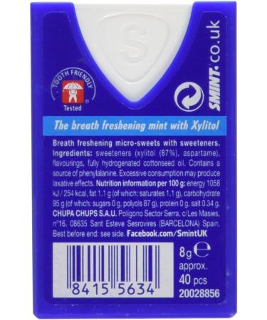 Smints Mint 0.11 pounds (box of 12) - Buy Online on GoSupps.com