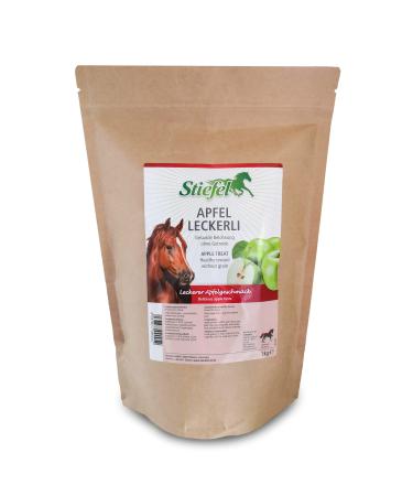 Boots apple ducts for horses grain-free ges & es treats with apple taste for tasty reward ideal treat for leisure sports performance and breeding horses 1kg