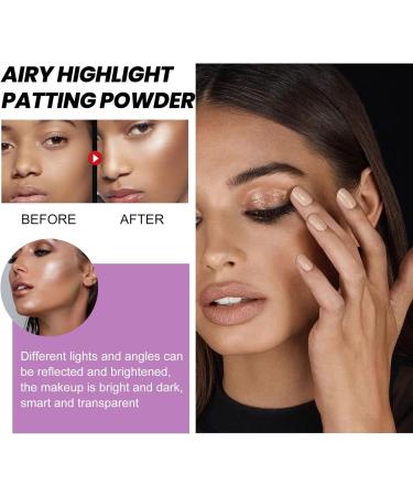  Generisch Highlighter Makeup Powder | Waterproof Brightening Powder 9g Oil-Regulating Makeup for Face and Body Skin Types - Buy Online on GoSupps.com