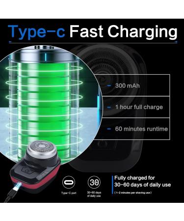 Mini Portable Electric Shaver for Men - Compact Razor Perfect Valentine s Day Gift - Buy Online on GoSupps.com