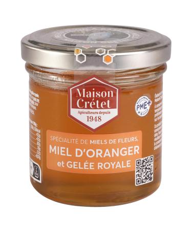 Maison Cr tet | Orange honey and royal jelly 170g | 1 glass jar
