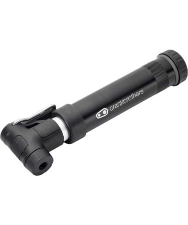CRANKBROTHERS Gem Bike Hand Pump - Short/Long Dual Piston Pump for Presta/Schrader Valves - High Volume and High Pressure Pump - Midnight - Buy Online on GoSupps.com