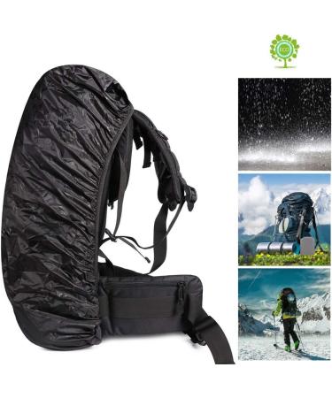 Waterproof Backpack Cover 60L-70L | Ideal for Hiking, Camping & Travel | Black | LassZone - Buy Online on GoSupps.com