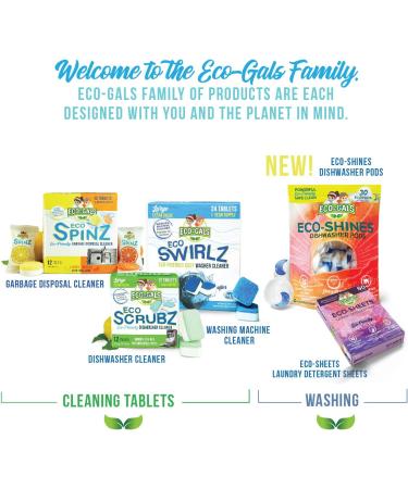 Heavy Duty Dishwasher Cleaner - Septic Safe Odor & Limescale Removal - 12 Unscented Tablets for 12 Month Supply - Buy Online on GoSupps.com