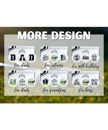 Personalized CybGene DAD Golf Balls Set - Perfect Gift for Golfer Dad, Husband, and Golf Lovers - Father's Day, Birthday, Retirement, Christmas - Set of 3 - Buy Online on GoSupps.com
