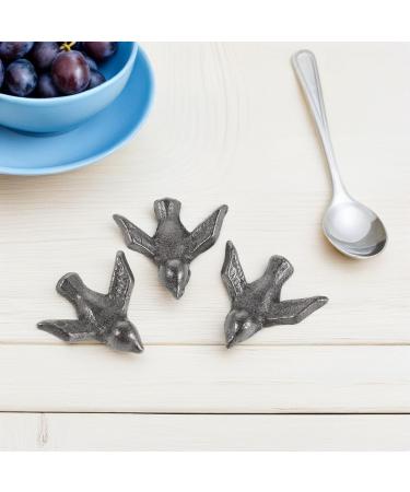  SOLUSTRE SOLUSTRE 6 Pieces Cast Iron Cooking Birds Safe Food Grade Supplement for Vegans Athletes Pregnant Women Boy Girl Compact for Daily Iron Intake - Buy Online on GoSupps.com