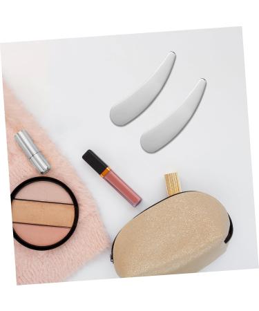 Healeved 4 Pcs Cosmetic Spatula Mini Makeup Spatula Rod Eye Cream Spatula Face Spatula Spoon Stainless Steel 1 g (Pack of 1) As Shownx2pcs - Buy Online on GoSupps.com