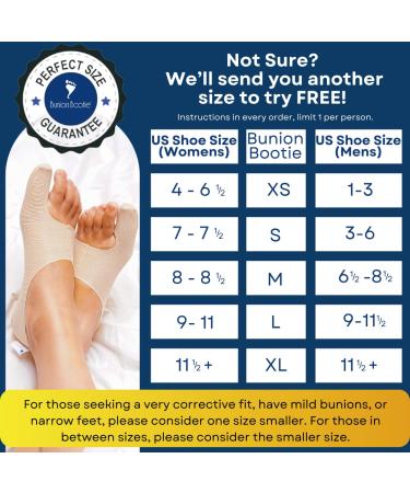 Bunion Corrector for Big Toe | Bunion Socks & Splint for Active Adults | Hallux Valgus Correction Sleeve - Medium Left Foot - Buy Online on GoSupps.com