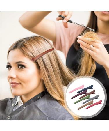 24 PCS Hair Clips for Styling Sectioning Matte Alligator Hair Clips Hair Barrettes No Crease Duck Billed Hair Clip Hair Styling Accessories for Women Girls (8 Large and 16 Small) - Buy Online on GoSupps.com