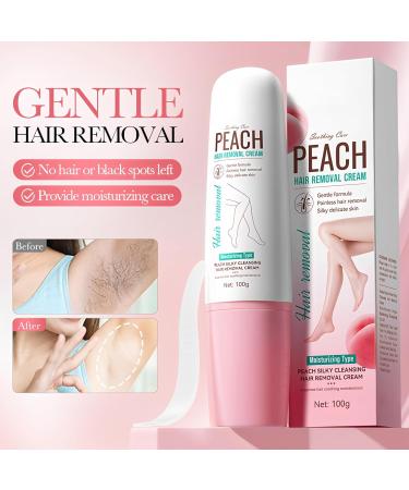 Cr me D pilatoire Parfum P che 100g Gel D' pilation Pour Femmes Cream D pilatoire Jambes Pour Les Peaux pil es pilation Douce Pour La Zone Leg Le Maillot Et Les Aisselles - Buy Online on GoSupps.com