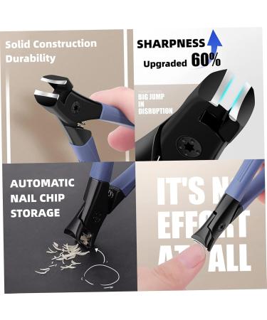 Anti Splash Nail Clippers for Men Women Toe Nail Clipper Heavy Duty Nail Clippers for Household Manicure Shop Use 9 * 5.3cm Fingernail Clippers - Buy Online on GoSupps.com