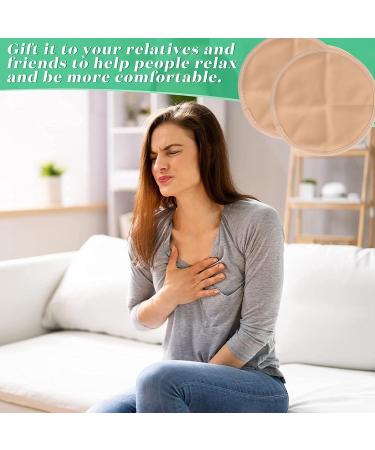 Reusable Leak-Proof Castor Oil Pack for Breast - Double Layer Washable & Soft Khaki Wrap | International Shipping - Buy Online on GoSupps.com