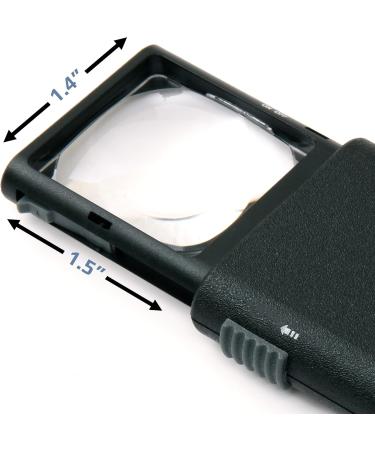 Carson LumiPop 5x Pocket Magnifier with LED & Case - Shop Internationally! - Buy Online on GoSupps.com