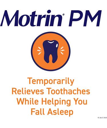 Motrin PM Caplets 200mg Ibuprofen & 38mg Sleep Aid - Nighttime Pain Relief, 80 ct (Pack of 1) - Buy Online on GoSupps.com