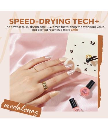 Modelones Gel Nail Polish Set Pure White 005 - Buy Online on GoSupps.com