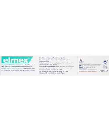 Elmex Sensitive Toothpaste 75ml - Soothing Relief for Sensitive Teeth | Buy Online Internationally - Buy Online on GoSupps.com
