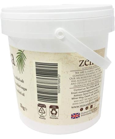 Zeina Cashew Butter (1Kg) - Roasted Smooth Cashew Nut Butter with Source of Protein Vegan Approved and Gluten-Free for Healthy Snacks Home Cooking and Baking - Buy Online on GoSupps.com