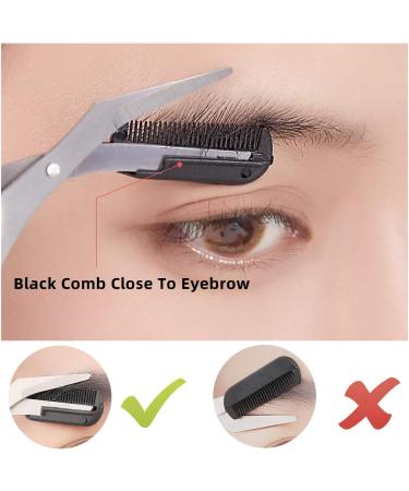 Reiliva 3 in 1 Eyebrow Shaping Grooming Kit for Men & Women - Trimmer Set with Scissors Tweezers & Razor - Perfect Eyebrow Tool for Precision Grooming - Buy Online on GoSupps.com