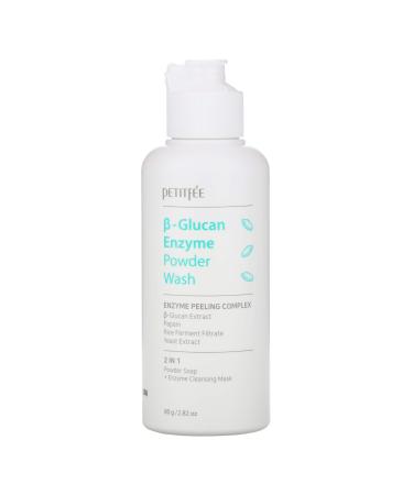 Petitfee B-Glucan Enzyme Powder Wash 2.82 oz (80 g)
