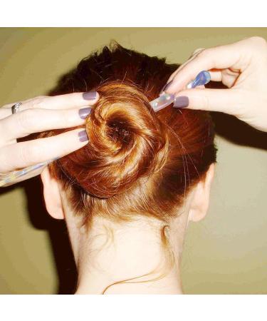 10 Pack Vintage Tortoise Shell Hair Forks - French Style Cellulose Acetate Hair Pins for Women and Girls - Buy Online on GoSupps.com