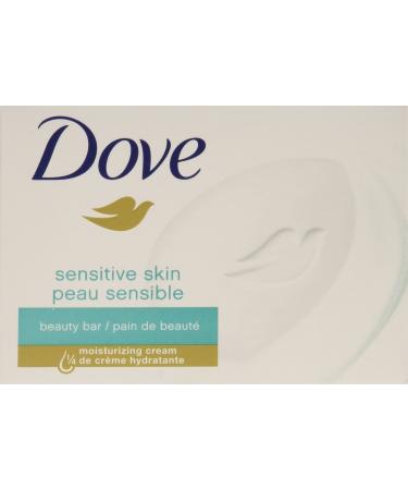 Dove Sensitive Skin Bath Bars Unscented - 6 CT