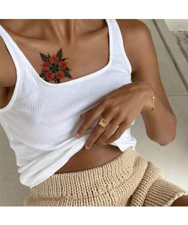 CARGEN Old School Temporary Tattoo - Cool Classic Stickers for Men & Women | American Traditional Design - Ideal for Parties - Buy Online on GoSupps.com