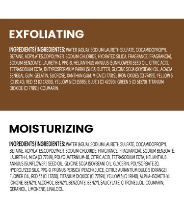 Caress Body Wash Set - Shea Butter & Brown Sugar + Daily Silk White Peach | Moisturizing Body Soap for Radiant Skin (2 Piece 20 Fl Oz - Buy Online on GoSupps.com