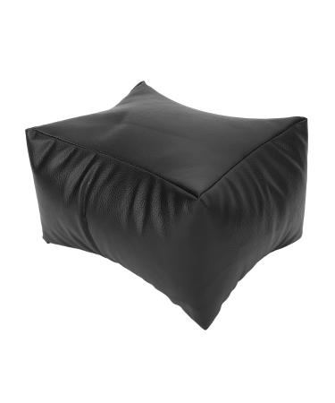 Nail Art Hand Pillow Relieve Hand Fatigue Nail Hand Rest Cushion Waterproof for Pedicure for Nail Salon(Black)