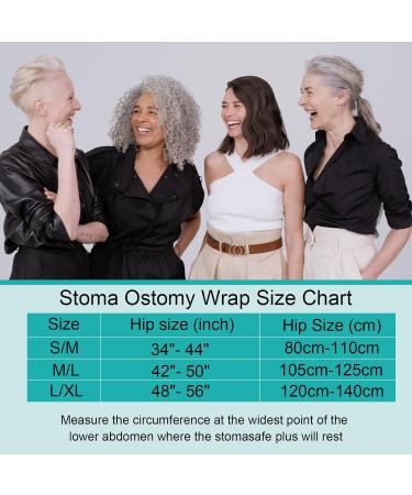 Ostomy Support Garment & Belt for Men & Women | Stealth Ostomy Bag Covers | Sizes Small/Medium (33.5 - 44 Hip - Buy Online on GoSupps.com