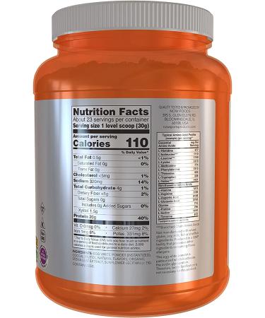 Now Foods Egg White Protein - Creamy Chocolate 1.5 lbs | High-Quality Protein Powder - Buy Online on GoSupps.com