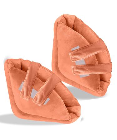 Foot Pillow Heel Protector Foot Ankle Support Pillows for Pressure Sores Comfort & Protection Pain Relief Heel Cushion for Pressure Ulcers Heel Pain Relief Bedridden Patients Supplies(1 Pairs)