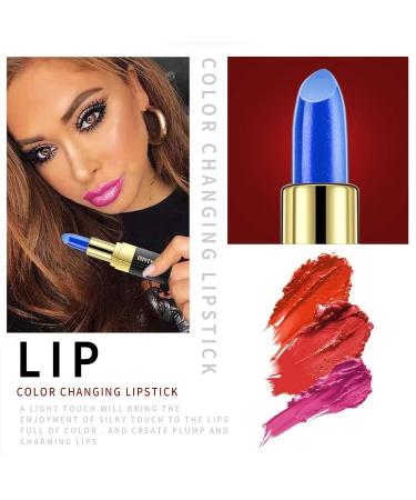 Blue Rose Temperature Color Change Lip Balm: Long Lasting, Waterproof Lip Gloss for Women - Nutritious Moisturizer and Lip Care Makeup - Buy Online on GoSupps.com