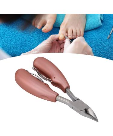 Stainless Steel Olecranon Pliers Curved Arc Shape Toenail Clippers Trimming Toe Nail Scissors for Ingrown Thick Nails - Buy Online on GoSupps.com