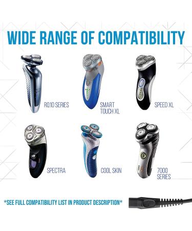 LotFancy Power Supply Charger Replacement for Philips Shaver - 100-240V Input 15V 5.4W Output 1.83m Cable | International Shipping - Buy Online on GoSupps.com